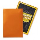 Dragon Shield Japanese Size Card Sleeves Orange (50ct)